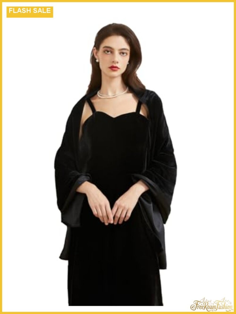 Women Velvet Shawl Wrap Scarf Wedding Evening Bridesmaid Cover Up